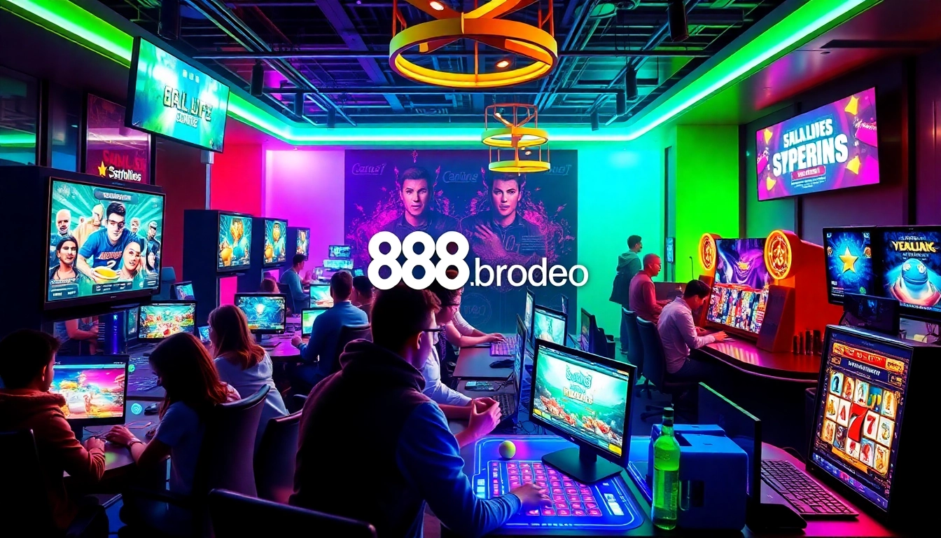 Players immersed in the thrilling world of 888b.rodeo's online gaming.