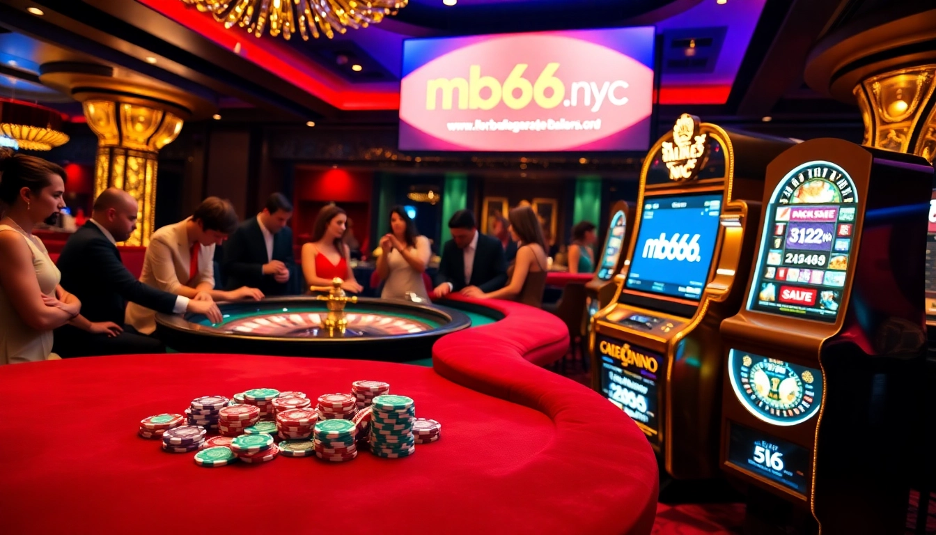 Experience the excitement of gambling at mb66.nyc with vibrant casino visuals