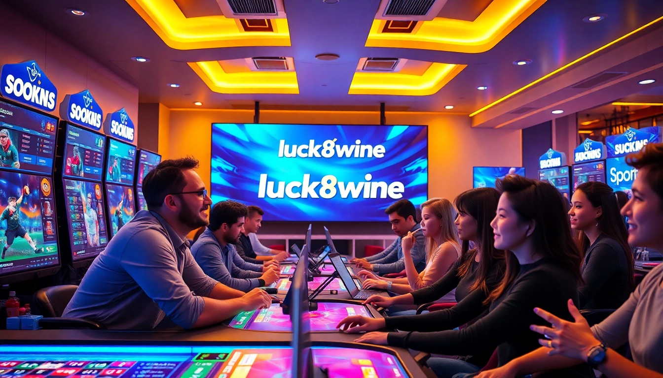 Experience top-notch betting at luck8win.live in a vibrant gaming environment.