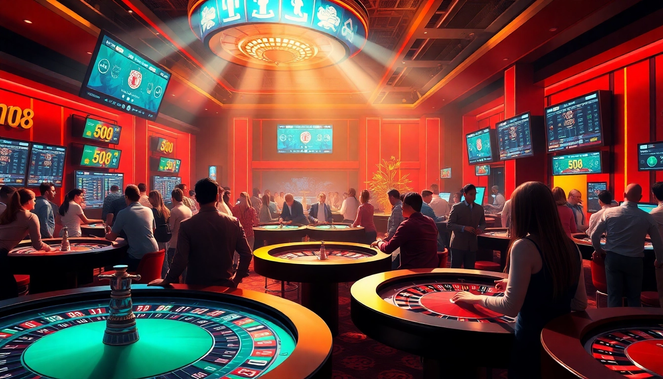M88.com.mx online betting platform, showcasing an exciting casino atmosphere with interactive betting screens.