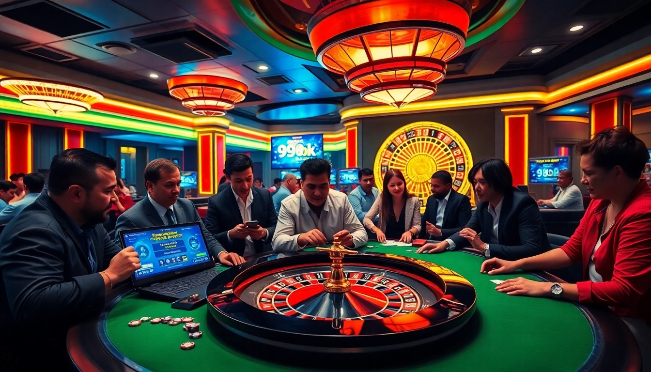 Engage in high-stakes gaming at 99ok.co.im, featuring immersive tables and vibrant casino vibes.