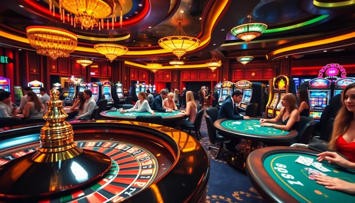 Experience the excitement of online gambling at https://nk88zz.bio/ with vibrant casino visuals.